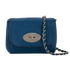 Mini Lily, &pound;350, Handbags, Blue, Leather, Front view